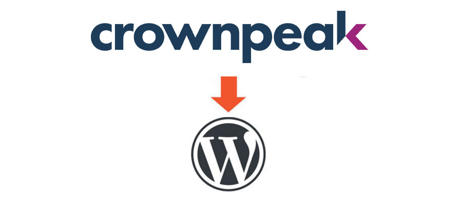 CMS Conversion CrownPeak to WordPress